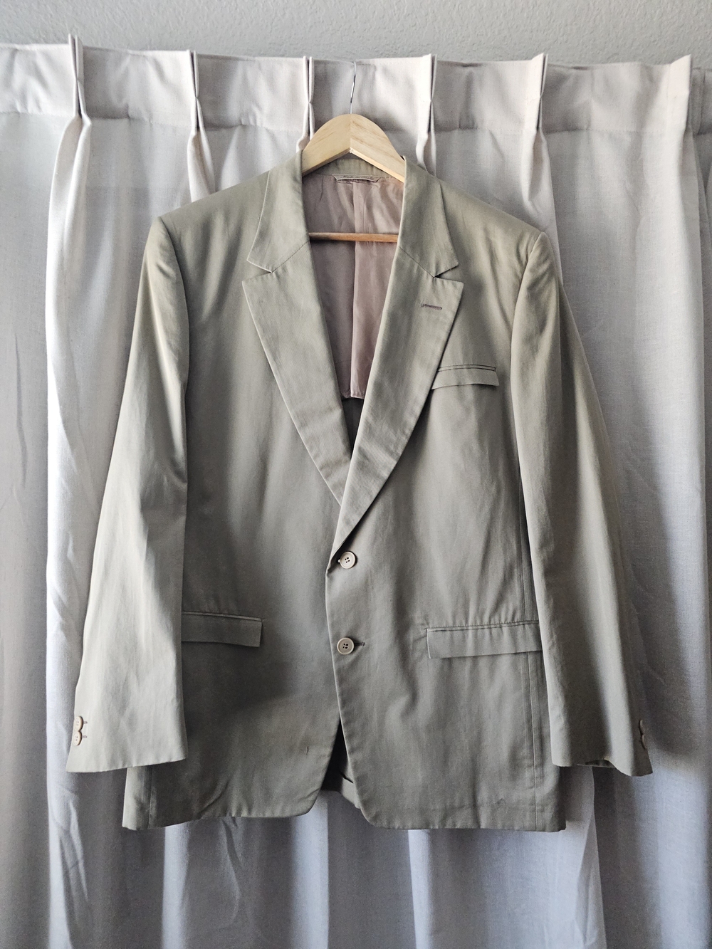 Versace Men's Olive Green Sport Coat Blazer